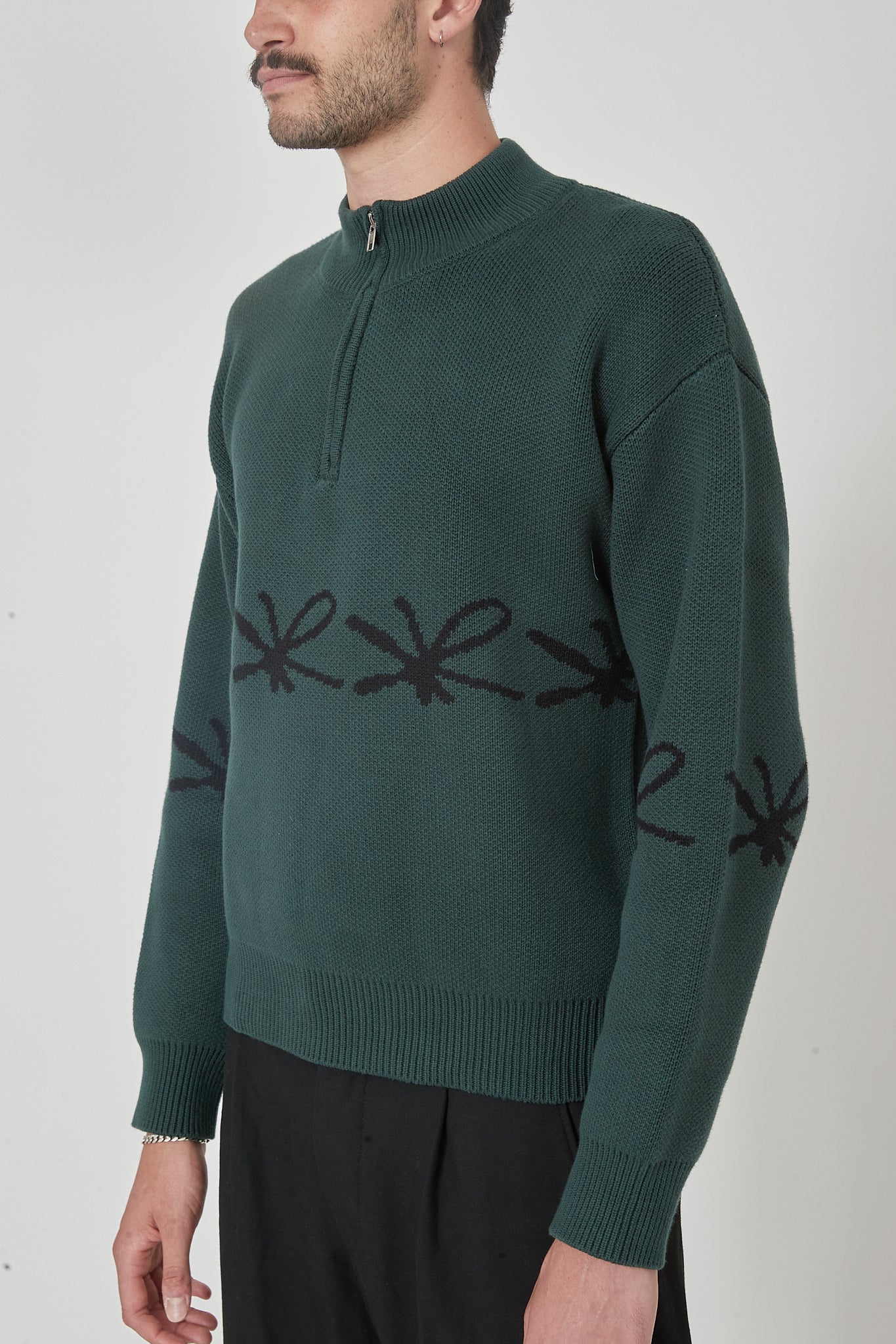 Forrest Knitted Quarter Zip